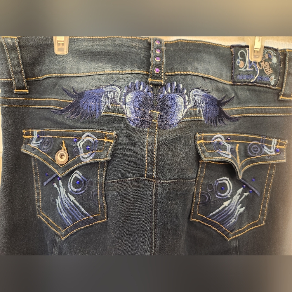 2k Grey denim breech